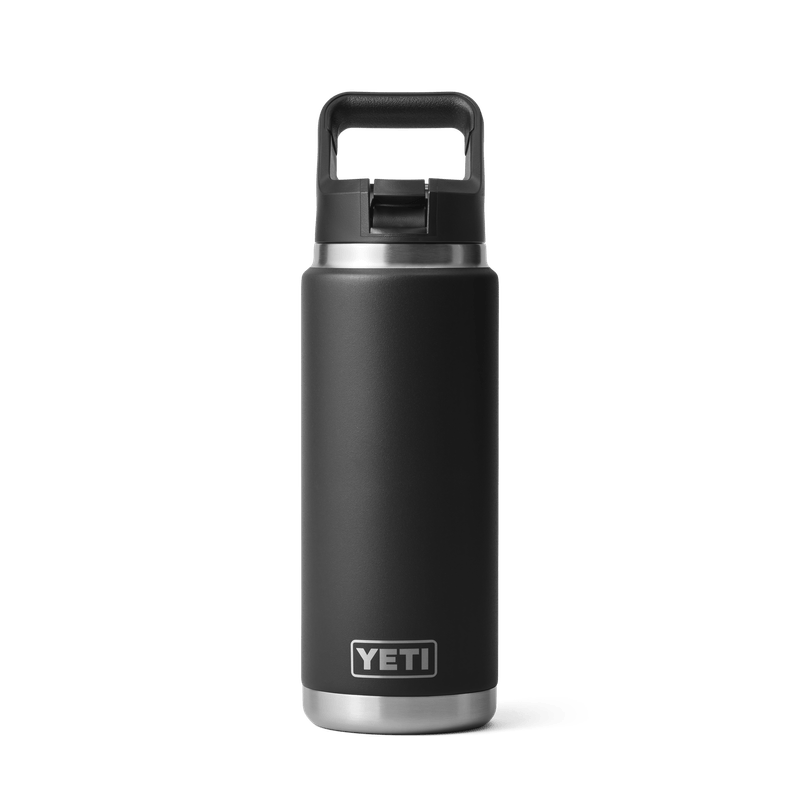 Yeti-Rambler-769ml-26oz--Bottle-With-Straw-Lid---Black