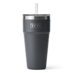 Yeti-Rambler-769ml-26oz--Stackable-Cup-With-Straw---Charcoal