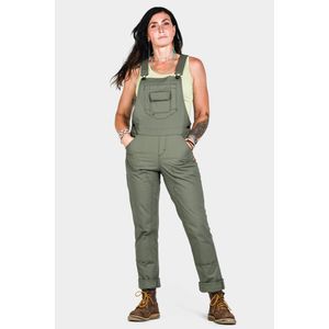 Dovetail Women's Freshley Overalls Ultra Light Lichen Green Ripstop