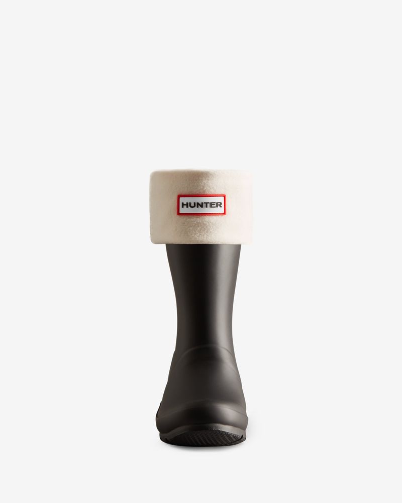 Hunter Short Boot Socks White