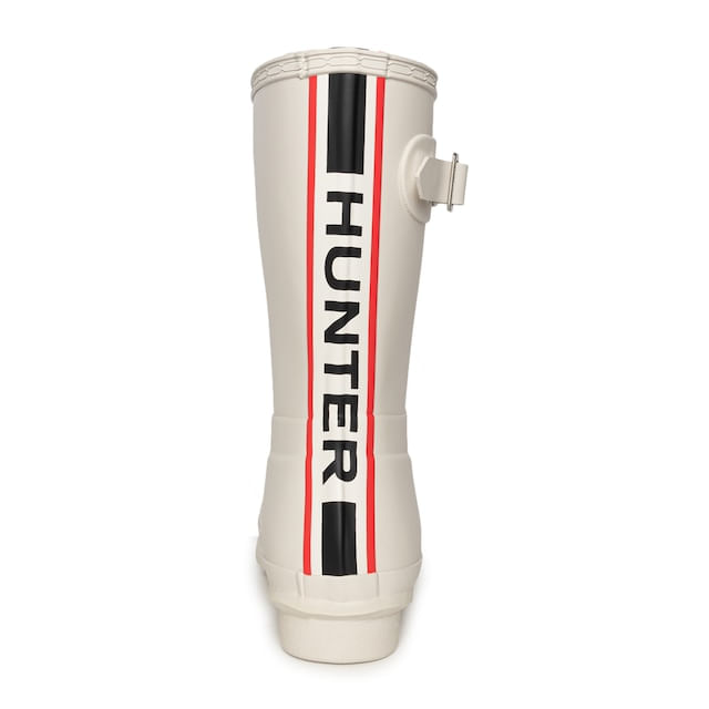 White short hot sale rain boots