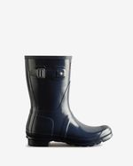 Navy gloss 2025 hunter wellies