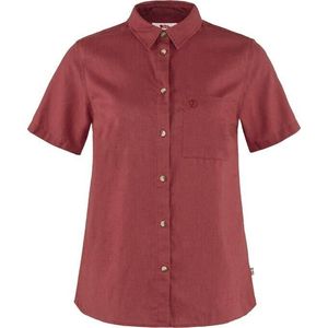 Fjallraven Women's Ovik Short Sleeve Travel Shirt - Raspberry Red