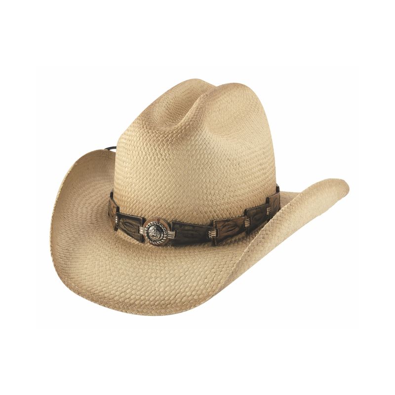 Kids play cowboy hats shop