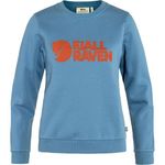 Fjallraven-Women-s-Logo-Sweater---Dawn-Blue-Terracotta-Brown
