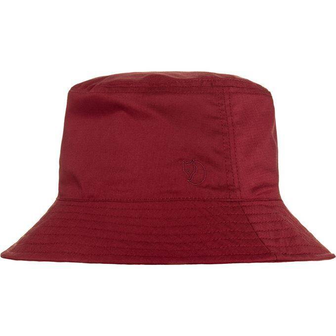 Fjallraven-Unisex-Reversible-Bucket-Hat---Pomegranate-Red-Dark-Navy