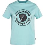 Fjallraven-Women-s-Kanken-Art-Logo-Short-Sleeve-T-Shirt---Sky-Blue