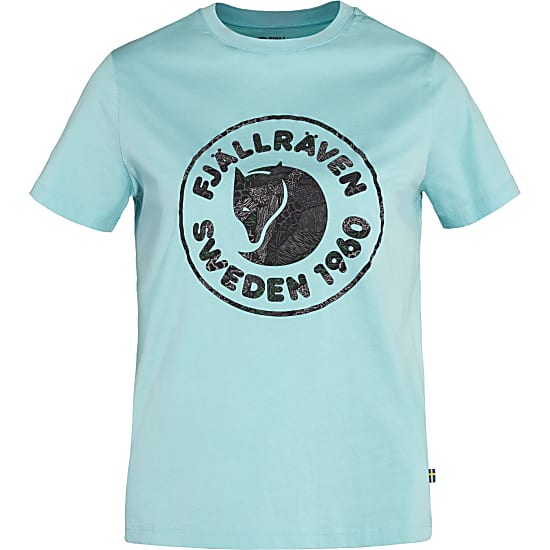 Fjallraven-Women-s-Kanken-Art-Logo-Short-Sleeve-T-Shirt---Sky-Blue
