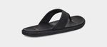 Ugg-Men-s-Seaside-Leather-Flip-Flop---Black