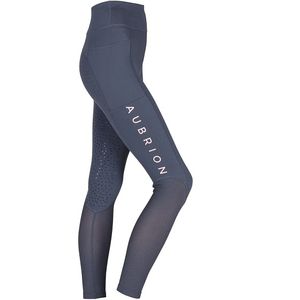 Shires Aubrion Women's Rhythm Mesh Riding Tights - Navy