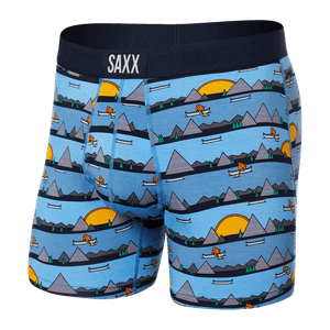 Saxx Men's Ultra Super Soft Boxer Brief - Lazy River (SXBB30F-LZR)