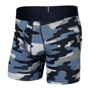 Saxx Men's Droptemp Cooling Cotton - Tidal Camo (SXBB44-TCB)