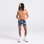 DropTemp™ Cooling Cotton Trunk - Tidal Camo- Blue