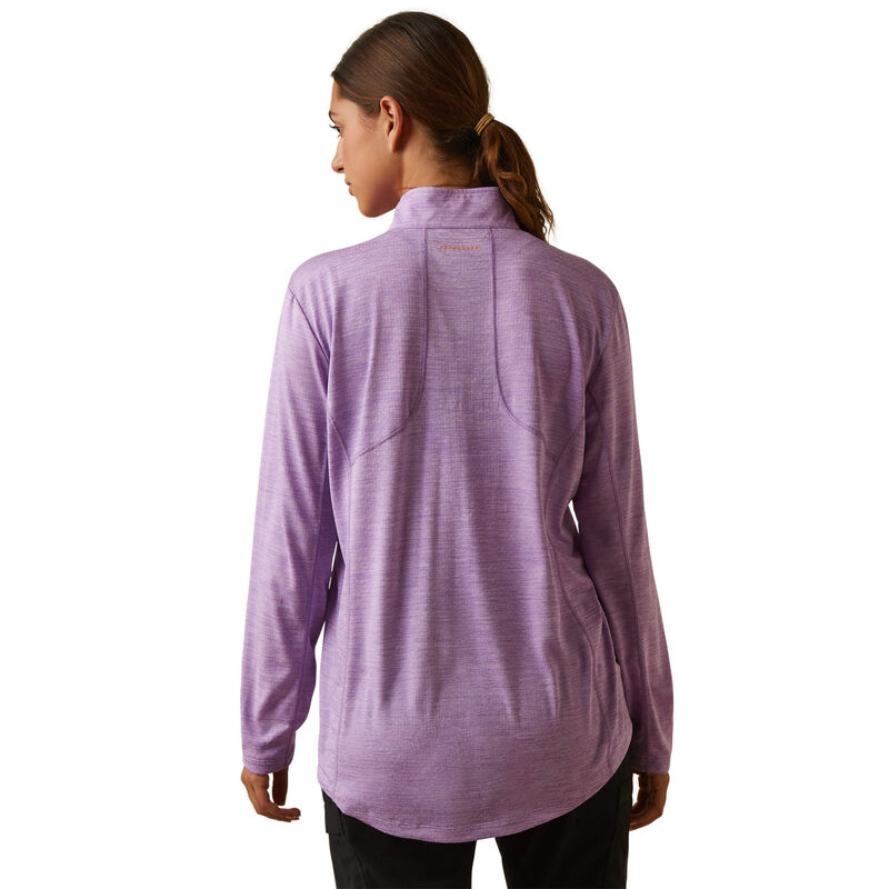 Ariat-Women-s-Evolution-1-2-Zip-Top---Paisley-Purple