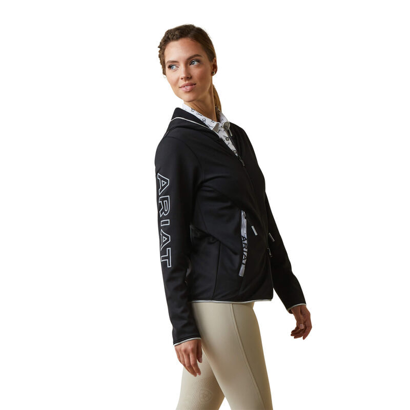 Ariat-Women-s-Byron-Full-Zip-Hoodie---Black