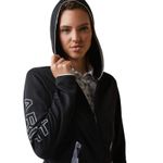 Ariat-Women-s-Byron-Full-Zip-Hoodie---Black