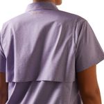 Ariat-Women-s-Rebar-Made-Tough-VentTEK-DuraStretch-Work-Shirt---Corsican-Blue-Heather