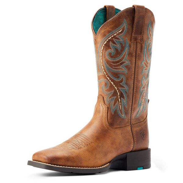 Buy Ariat Womens VentTek Ultra Western Boot Distressed Brown - The Stable  Door