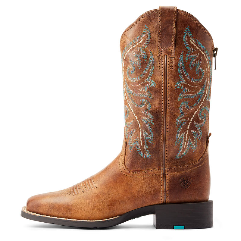 Zip up sale cowboy boots