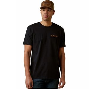 Ariat Men's Shield Stitch T-Shirt - Black