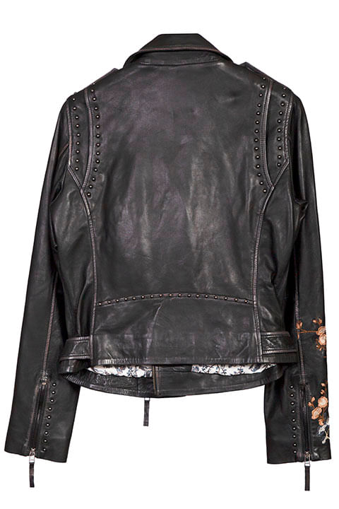 Scully-Women-s-Embroidered-and-Studded-Motorcycle-Jacket--L1032----Black