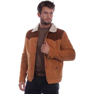 Scully Men's Snap Front Jacket (2020) - Tan