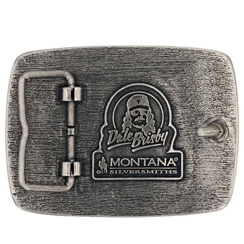 Montana-Silversmiths-Dale-Brisby-Bulls---Fools-Attitude-Belt-Buckle--A917DB-