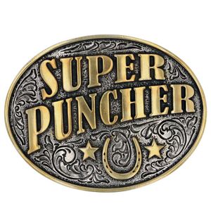 Montana Silversmiths Dale Brisby Super Puncher Attitude Belt Buckle (A916DB)