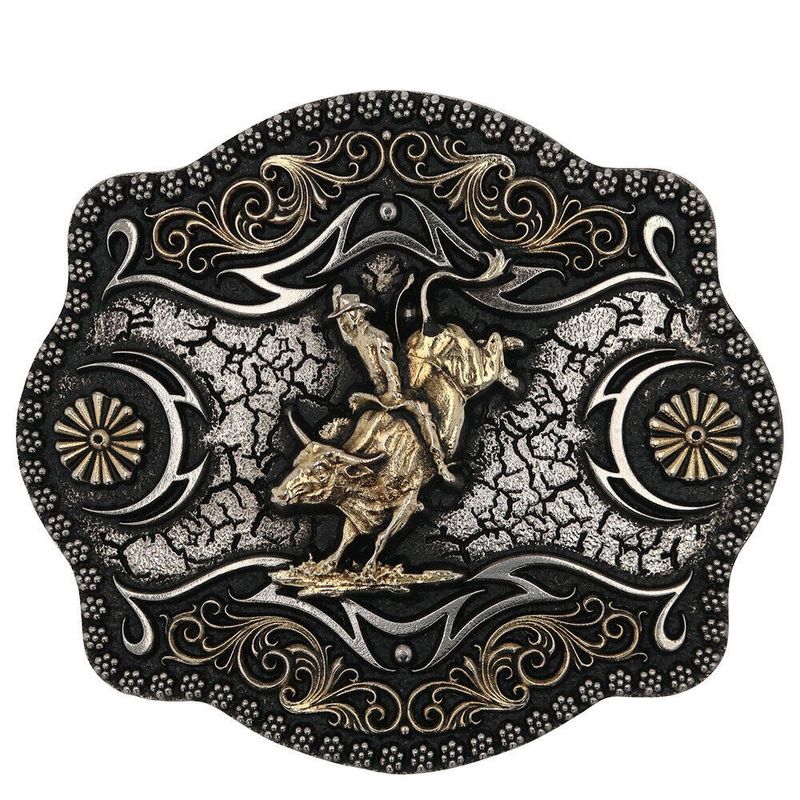 Ab A Blaze Bull Ride Buckle