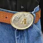 Montana-Silversmiths-Initial-A-Silver-Engraved-Gold-Trim-Western-Belt-Buckle--700A-