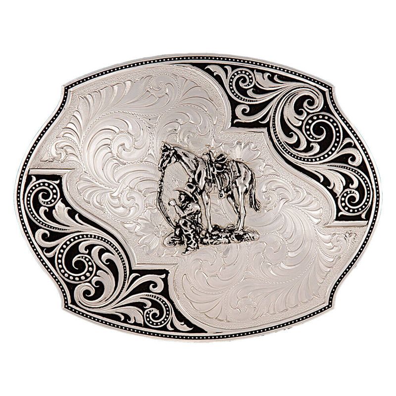 Montana-Silversmiths-Western-Lace-Whisper-Flourish-Buckle-with-Cowboy-and-Horse--27310-456-