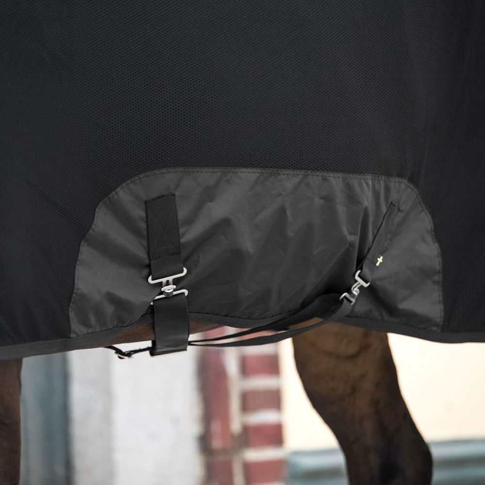 Back On Track Dlx Mesh Rug-blk Black