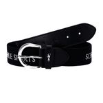 Schockemohle-Flexi-Logo-Belt---Cool-Black
