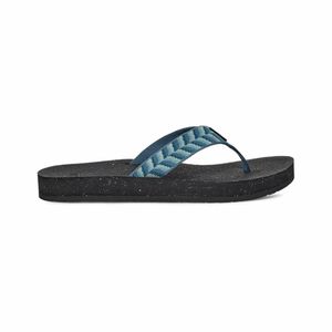 Teva Women's Reflip Flip Flop - Waves Blue