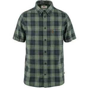 Fjallraven Men's Ovik Travel Short Sleeve Shirt - Dark Navy