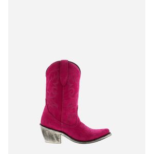 Liberty Black Women's Sienna Pink Boots - Nubuck Grease Fuchsia (LB-711219BH)