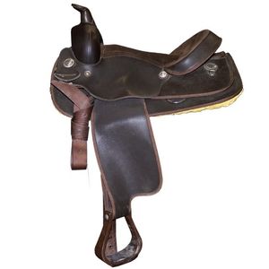 Used Wintec Western Saddle 15"W - Brown