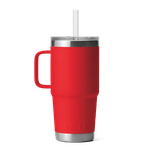 Yeti-Rambler-739ml-25oz--Mug-With-Straw-Lid---Rescue-Red