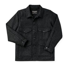 Filson Men's Mackinaw Cruiser Wool Jacket - CharcoaL