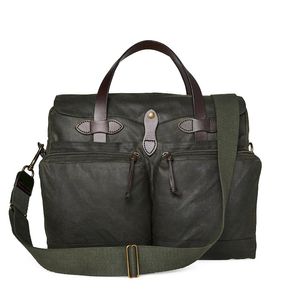 Filson 24-Hour Tin Cloth Briefcase - Otter Green