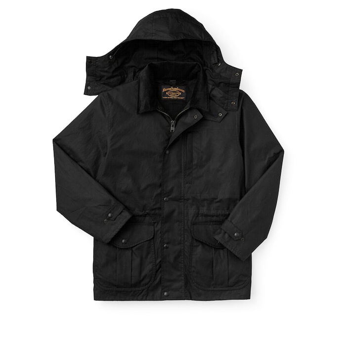 Filson-Men-s-Cover-Cloth-Woodland-Jacket---Black