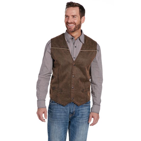 Cripple creek outlet suede vest