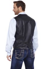 Cripple-Creek-Men-s-Snap-Front-Leather-Vest---Black