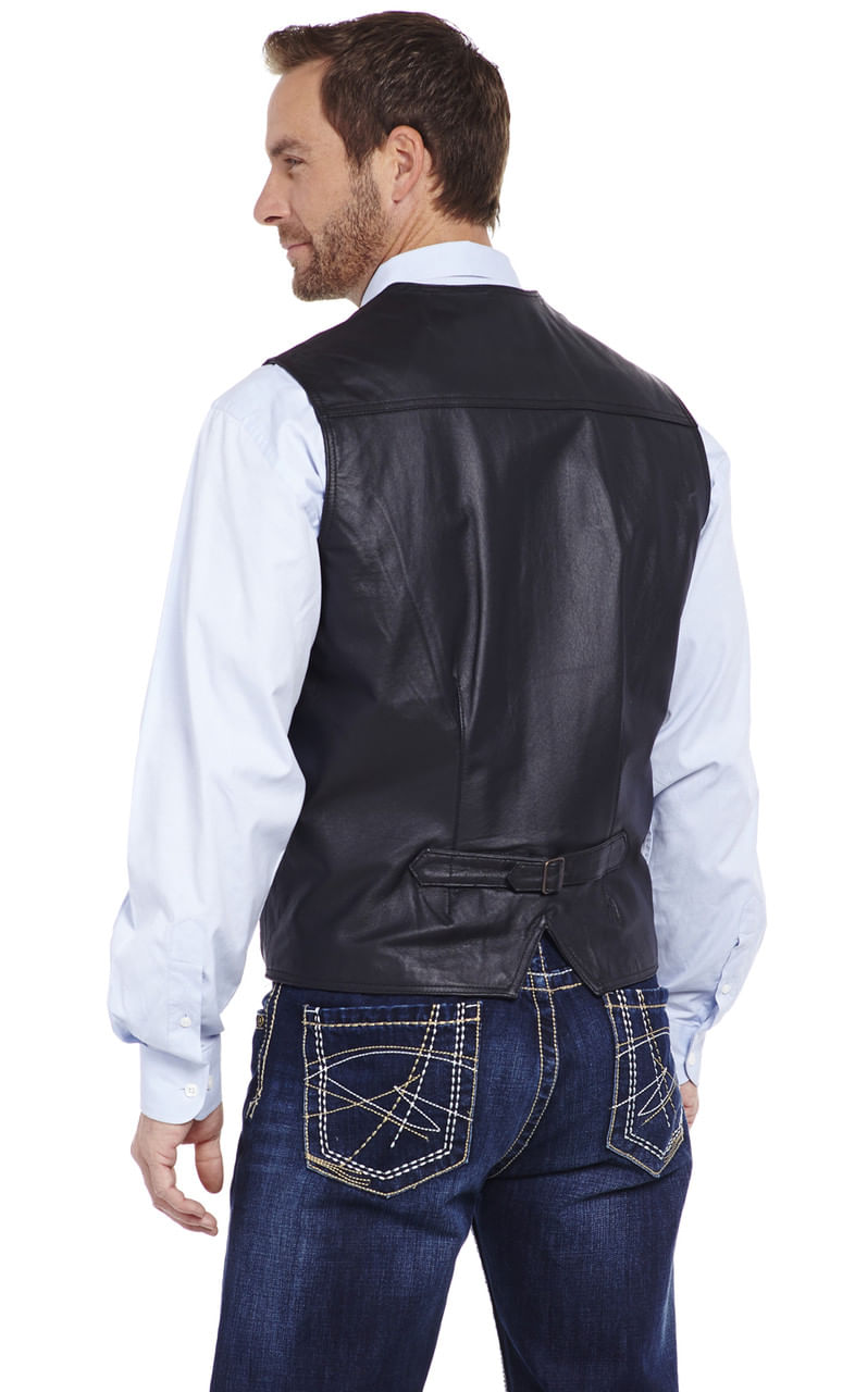 Cripple-Creek-Men-s-Snap-Front-Leather-Vest---Black