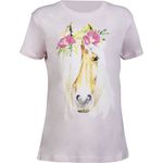 HKM-Kids--Flower-Horse-T-Shirt---Rose