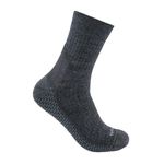 Carhartt-Men-s--Force®-Grid-Midweight-Synthetic-Merino-Wool-Blend-Short-Crew--SS9260M--Sock---Carbon-Heather