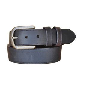 Lejon Vintage Bison Calhoun Belt - Chocolate