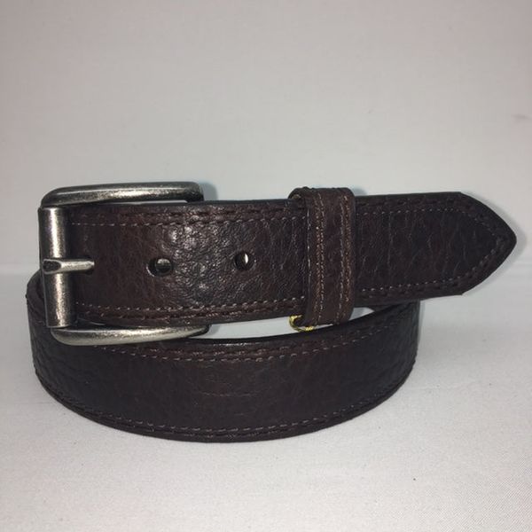 Shires Aubrion Leather Belt-black Black