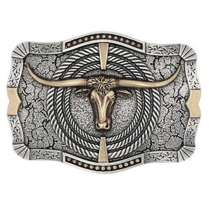 Montana Silversmiths Ropin? Ready Longhorn Attitude Buckle