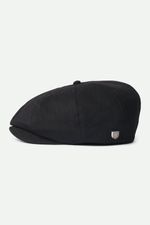 Brixton-Unisex-Brood-Snap-Cap---Black